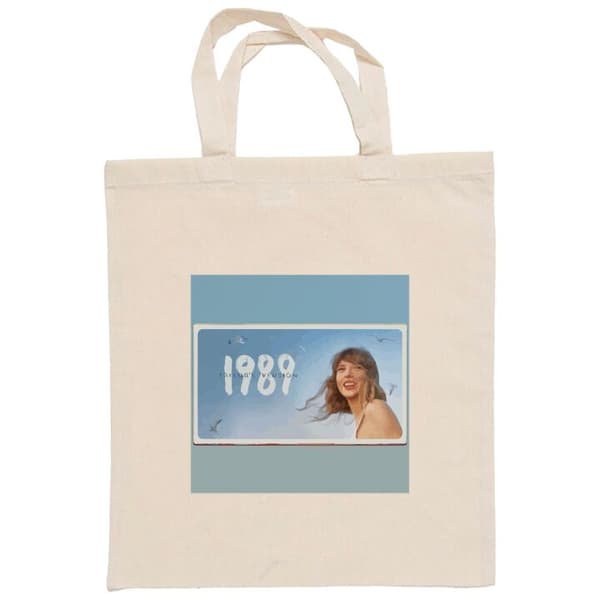 Shoppingväska i Tyg | Praktisk Tygpåse Taylor Swift - 1989