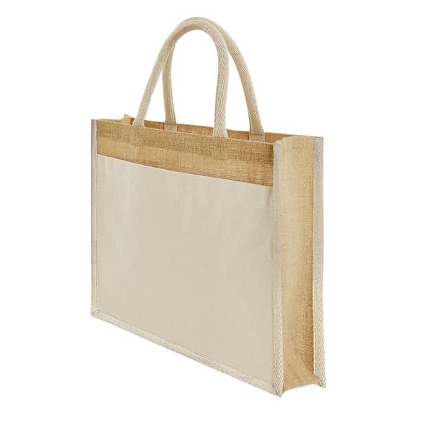 Westford Mill Mini Starched Jute 14L Shopper Bag