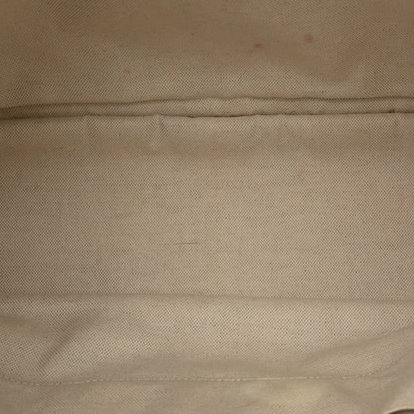 Pre-owned Gucci Horsebit 1995 Leather Tote Bag White