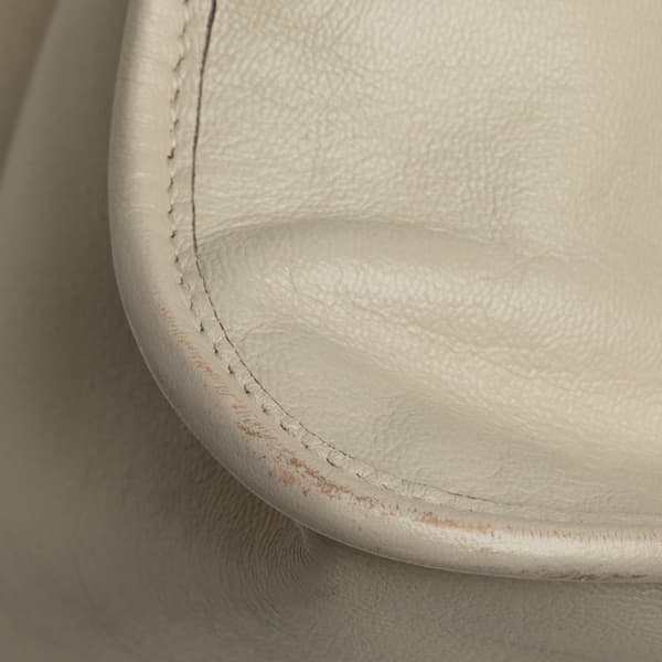 Pre-owned Gucci Horsebit 1995 Leather Tote Bag White