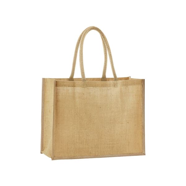 Westford Mill Classic Starched Jute Tote Bag