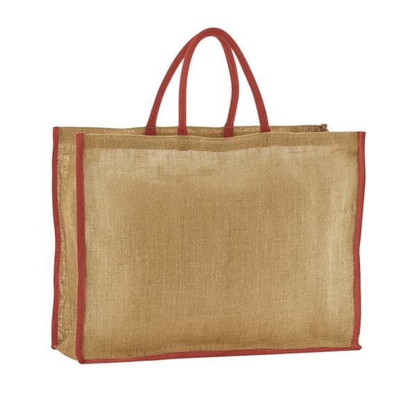 Westford Mill Starched Jute Shopper Bag