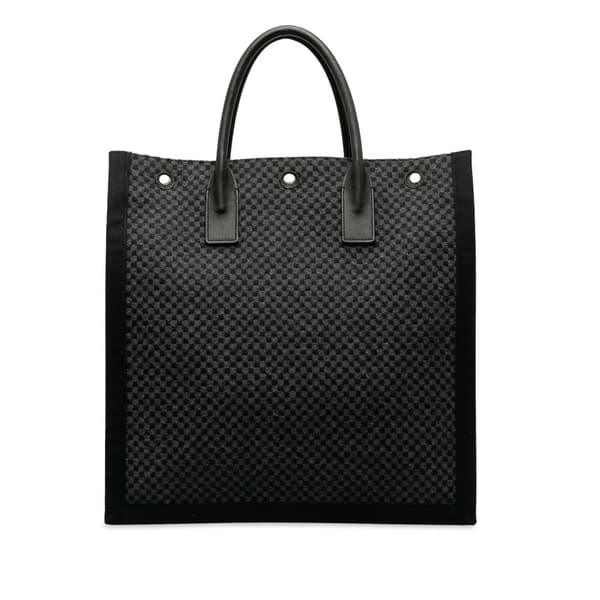 Pre-owned Saint Laurent Rive Gauche North South Tote Black