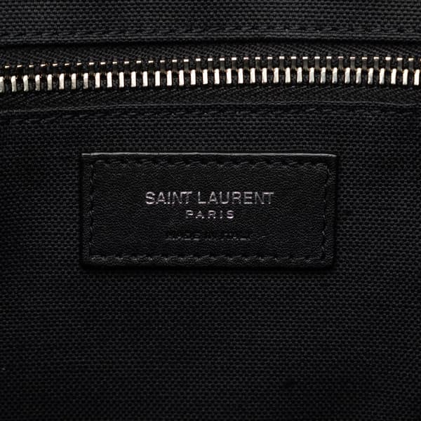Pre-owned Saint Laurent Rive Gauche North South Tote Black