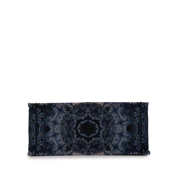 Pre-owned Dior Large Kaleidiorscopic Book Tote Blue