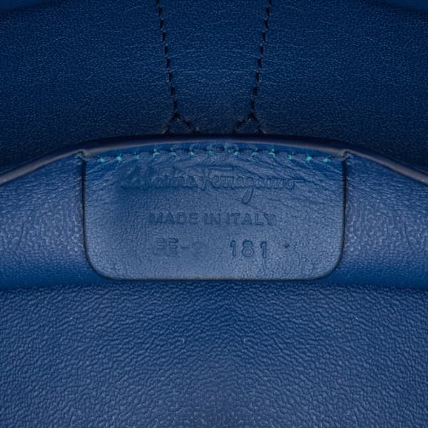 Pre-owned Ferragamo Trifolio Tote Bag Blue
