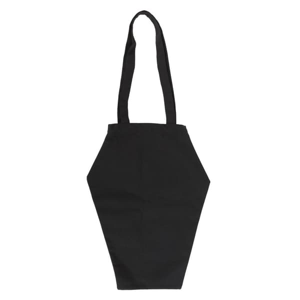 Something Different The Creepier The Better Coffin Shaped Tote Bag