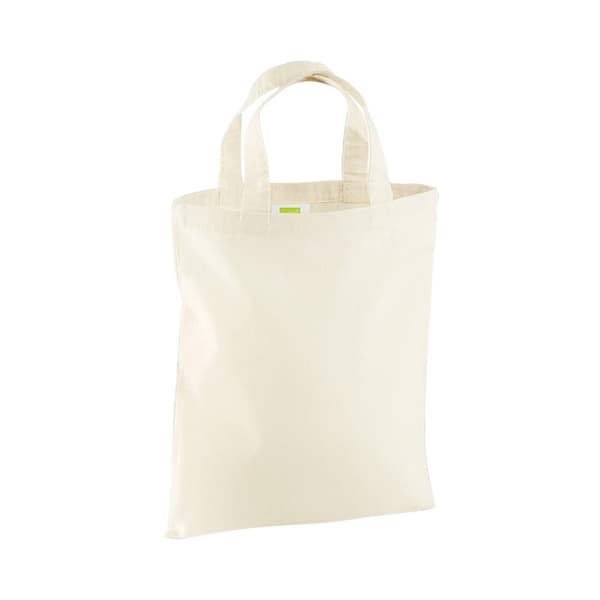 Westford Mill Mini Reusable Tote Bag Natural One Size