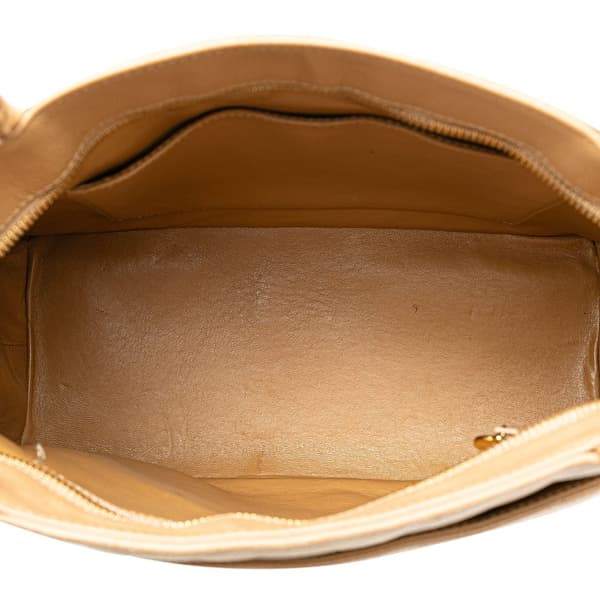 Pre-owned Chanel Caviar Medallion Tote Brown