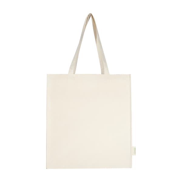 Orissa Organic Gusseted 14L Tote Bag Natural One Size