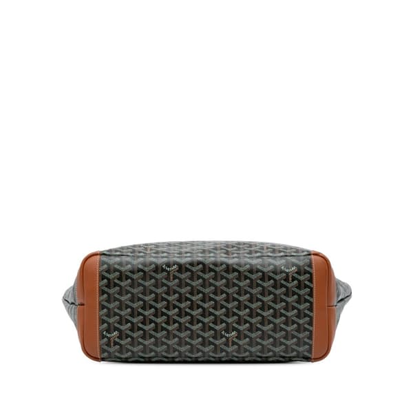 Pre-owned Goyard Goyardine Artois MM Black