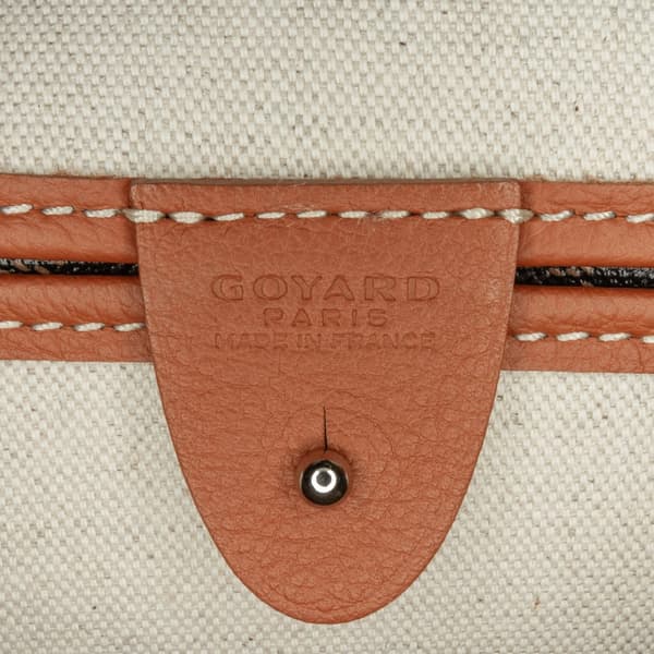 Pre-owned Goyard Goyardine Artois MM Black
