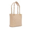 Miniatyrbild 2 av 10: Pre-owned Chanel Caviar Petite Shopping Tote Brown