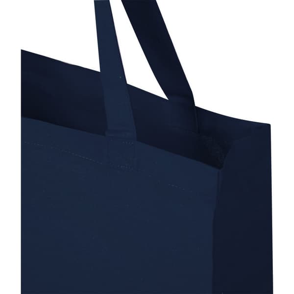 Madras Recycled Cotton Gusseted Tote Bag