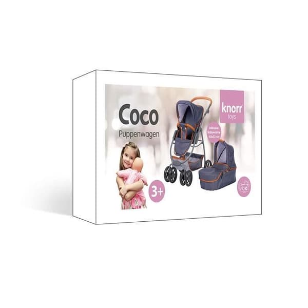 Knorrtoys Knorr Toys -Coco Doll Mörkblå - 90730