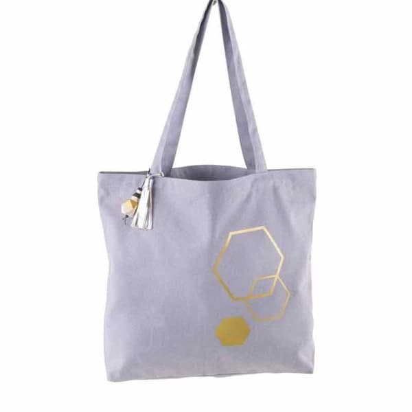 Sustainable shopper - Bas - Grå - 46x35cm - 330g/m² - Miljövänlig - Praktisk