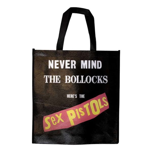 Sex Pistols Never Mind The Bollocks Original Album Eco Friendly Tote Bag Black One Size