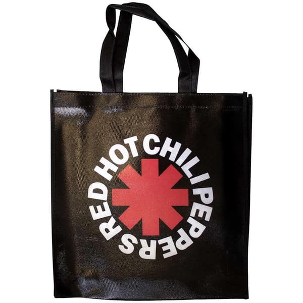 Red Hot Chilli Peppers Classic Asterisk Eco Friendly Tote Bag Black One Size