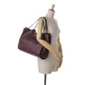 Pikkukuva 9 / 10: Pre-owned Ferragamo Gancini Embossed Trifolio Tote Bag Red