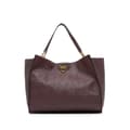 Pikkukuva 1 / 10: Pre-owned Ferragamo Gancini Embossed Trifolio Tote Bag Red