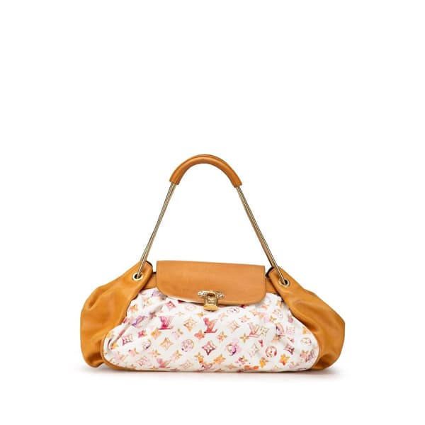 Pre-owned Louis Vuitton x Richard Prince Monogram Watercolor Aquarelle Jamais White