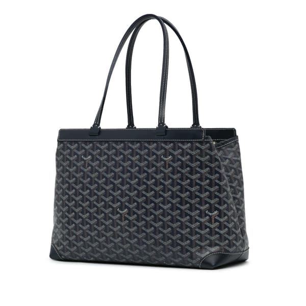 Pre-owned Goyard Goyardine Bellechasse PM Blue