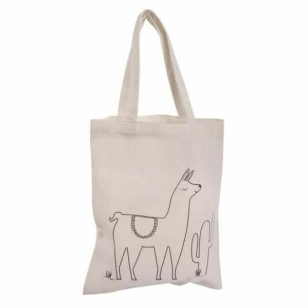 Tyg - Shoppingväska - Lamavit - 20x25 cm
