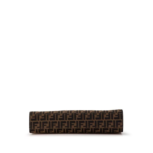 Pre-owned Fendi Zucca Canvas Tote Brown
