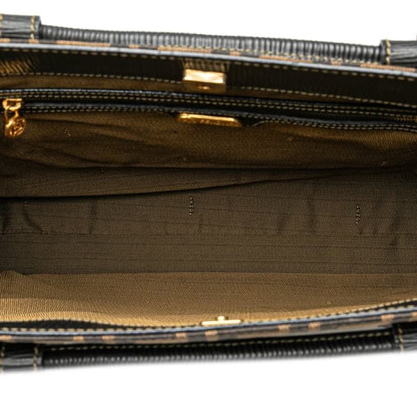 Pre-owned Fendi Zucca Canvas Tote Brown