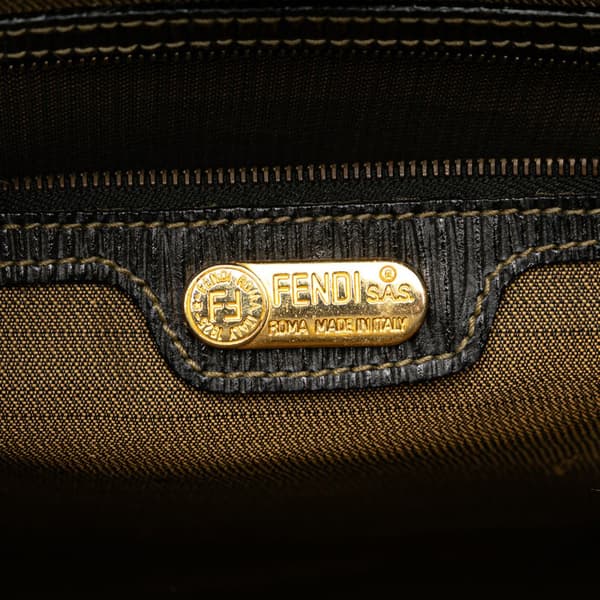 Pre-owned Fendi Zucca Canvas Tote Brown