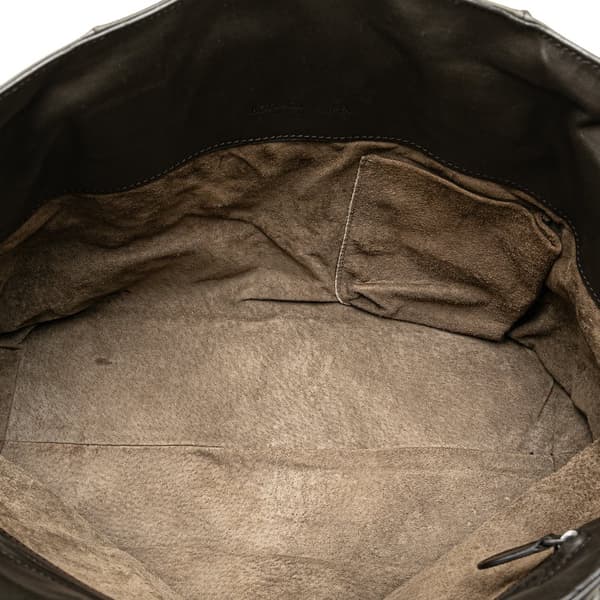 Pre-owned Bottega Veneta Intrecciato Tote Brown