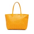 Miniatyrbilde 1 av 8: Pre-owned Goyard Goyardine Artois PM Yellow