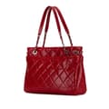 Pikkukuva 2 / 7: Pre-owned Chanel Quilted Caviar Soft Tote Red