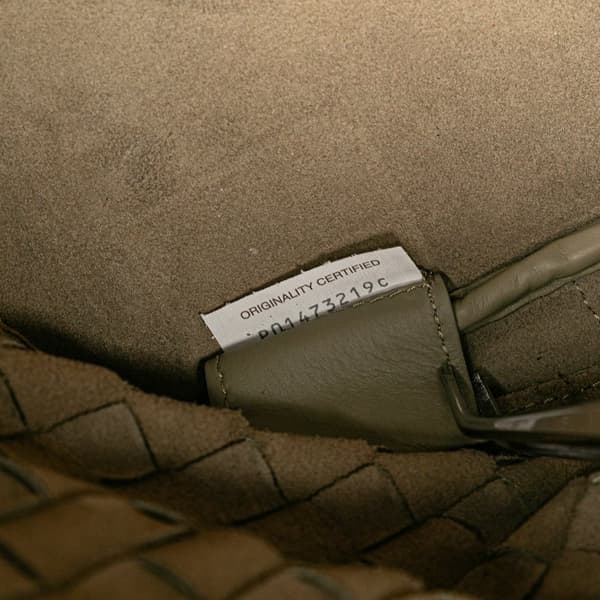 Pre-owned Bottega Veneta Nappa Intrecciato Tote Brown