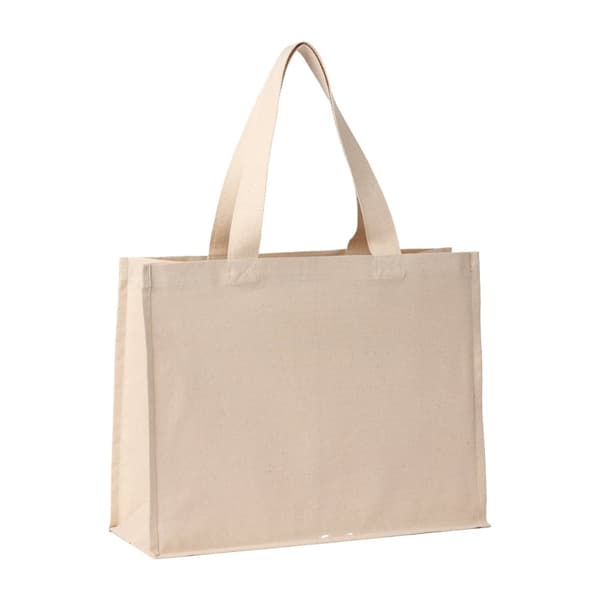 Nutshell Premium Stand-Up Canvas Recycled Shopper Bag