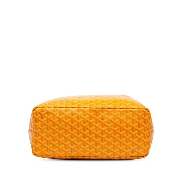 Pre-owned Goyard Goyardine Saint Louis PM Yellow