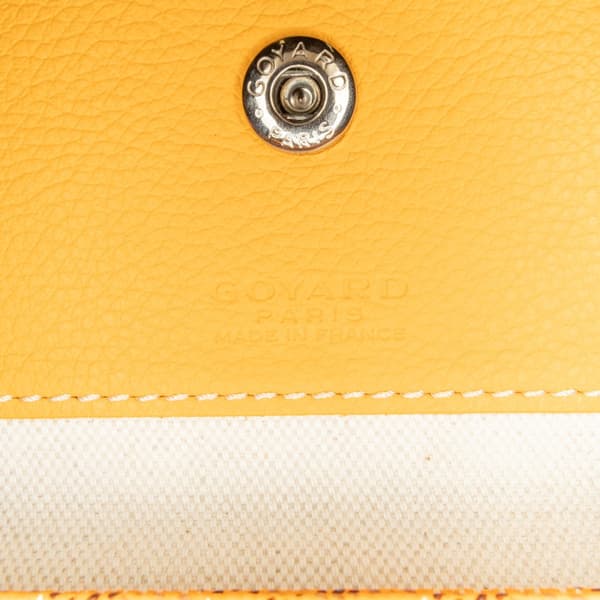 Pre-owned Goyard Goyardine Saint Louis PM Yellow