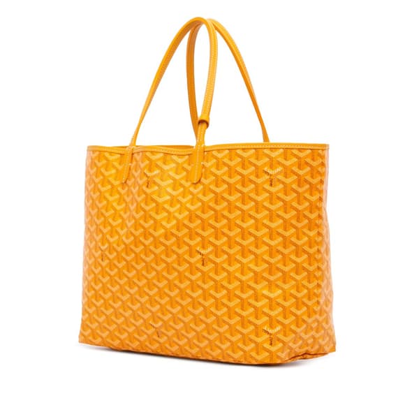 Pre-owned Goyard Goyardine Saint Louis PM Yellow