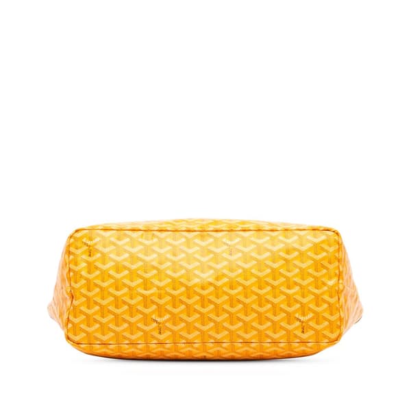 Pre-owned Goyard Goyardine Saint Louis PM Yellow