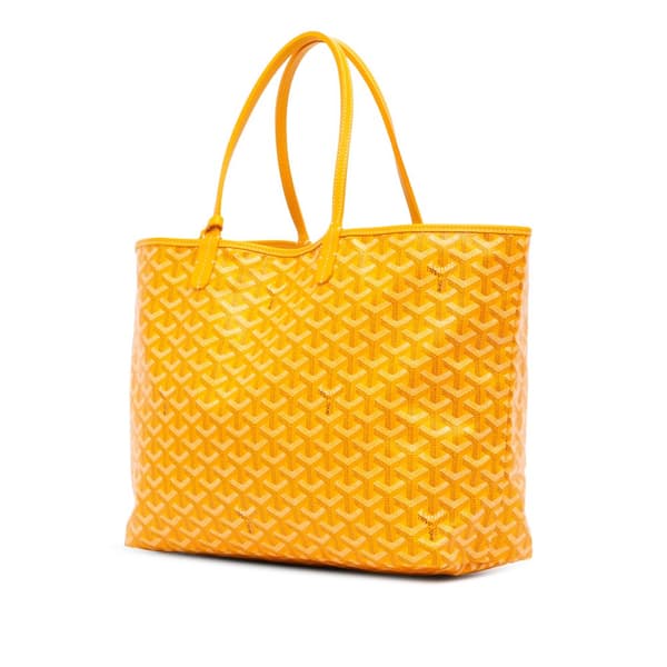 Pre-owned Goyard Goyardine Saint Louis PM Yellow