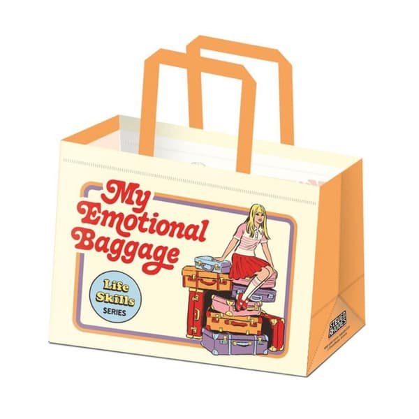 Steven Rhodes My Emotional Baggage Reusable Tote Bag
