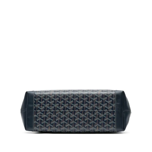 Pre-owned Goyard Goyardine Bellechasse PM Blue