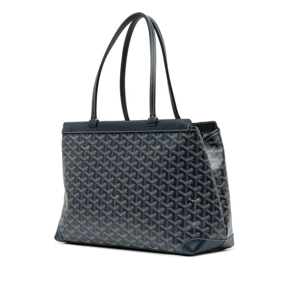 Pre-owned Goyard Goyardine Bellechasse PM Blue