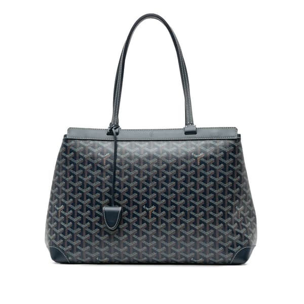 Pre-owned Goyard Goyardine Bellechasse PM Blue