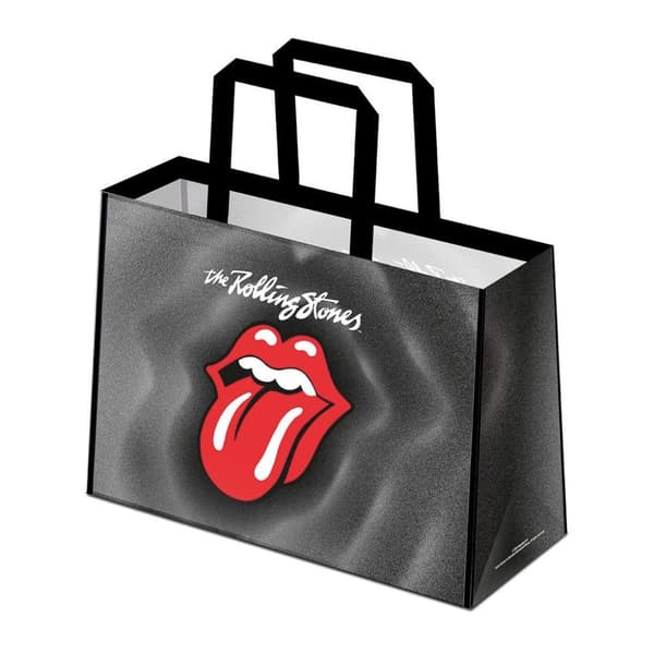 The Rolling Stones Rock ´N´ Roll Tote Bag Black/Red One Size