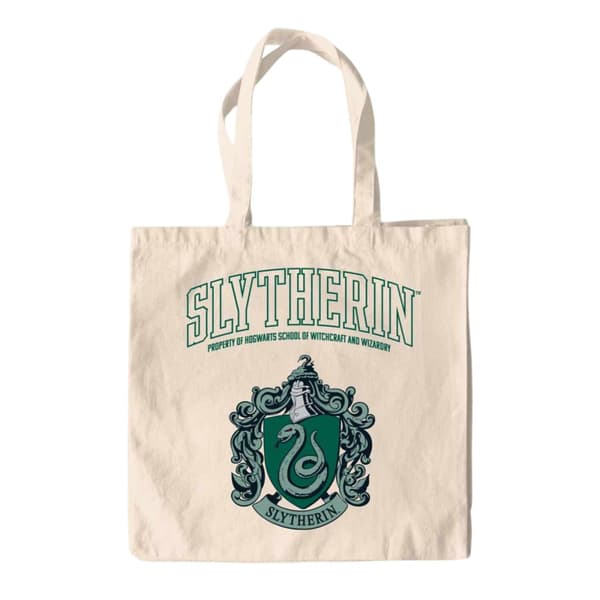 Harry Potter Slytherin Tote Bag Natural One Size