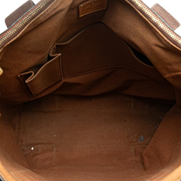 Pre-owned Louis Vuitton Monogram Cabas Beaubourg Brown