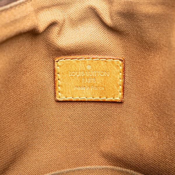 Pre-owned Louis Vuitton Monogram Cabas Beaubourg Brown