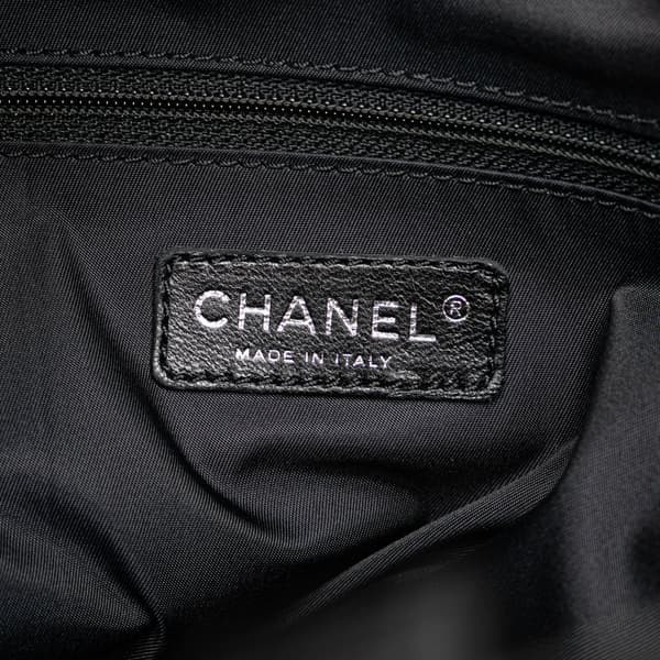 Pre-owned Chanel Large Paris Biarritz Tote Black
