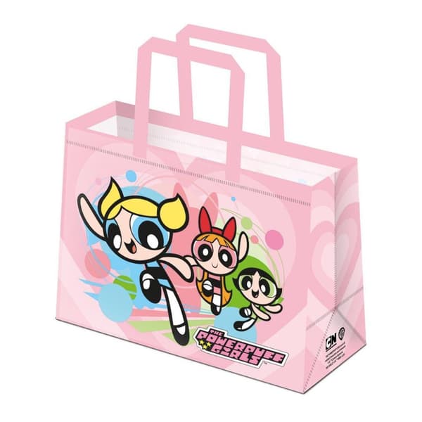 The Powerpuff Girls Ready For Action Shopper Bag Pink One Size